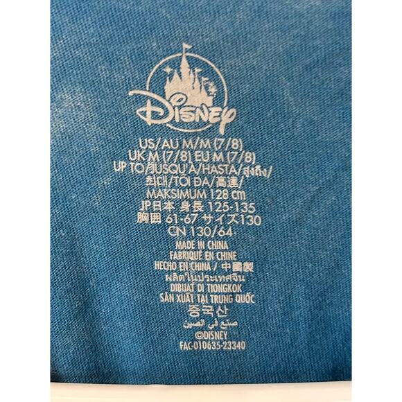 Disney Youth Pixar Coco Seize Your Moment Graphic Tee Shirt Blue Size Medium - Picture 7 of 9